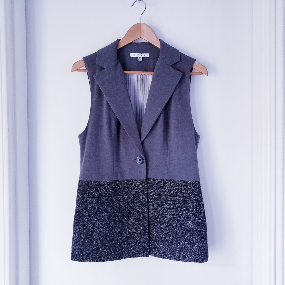 Cabi Gray Vest Size XS